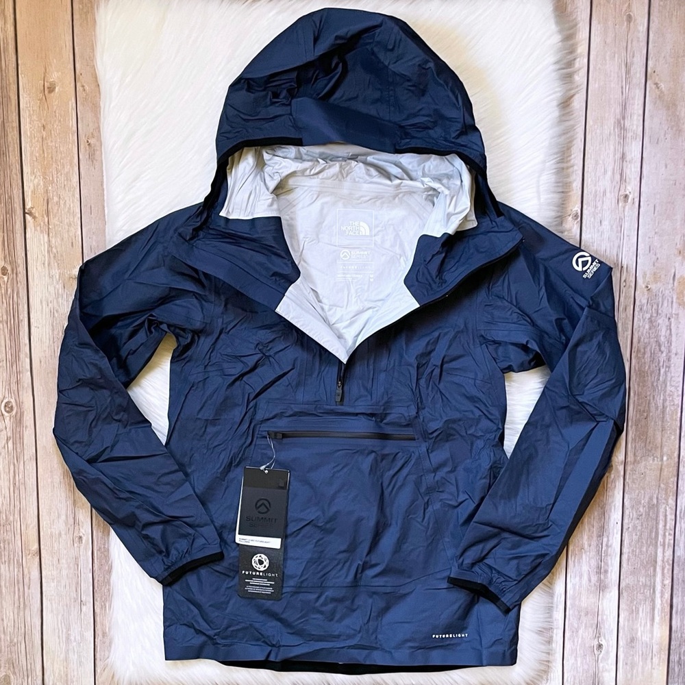 The North Face Women’s Summit L5 VRT FUTURELIGHT Pullover Shell In Shady Blue - Picture 2 of 11